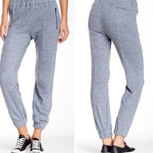 J Brand Susan heathered linen sweatpants